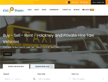 Tablet Screenshot of cabtrader.com